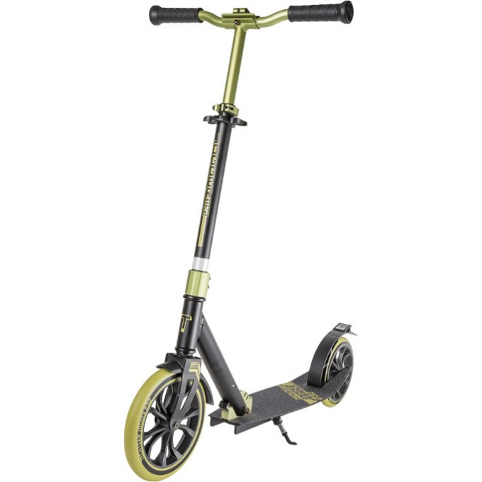Самокат TECH TEAM JOGGER 230 черно-зеленый NN004135